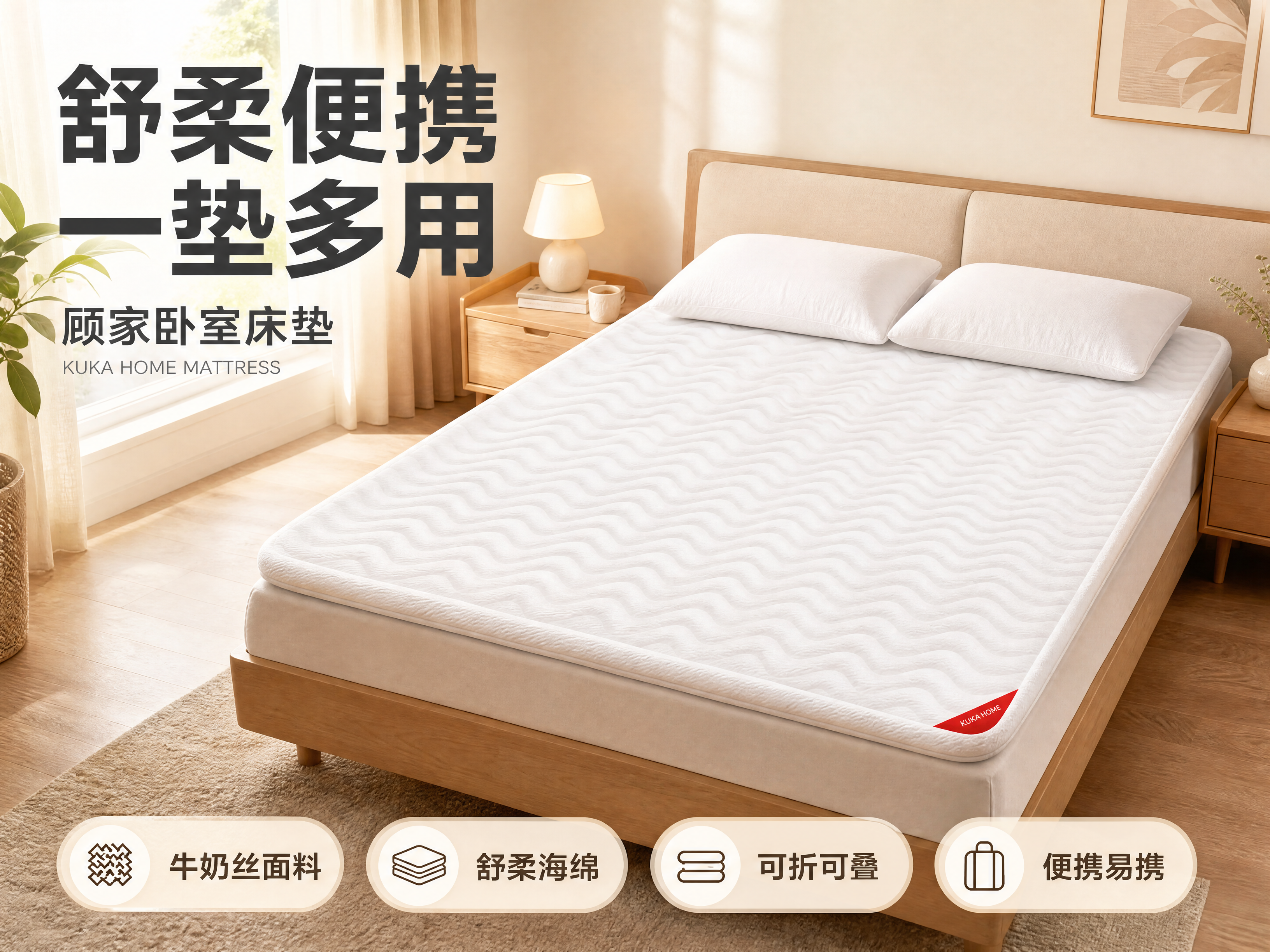 [第1张] 详情页头图-顾家卧室床垫新品主视觉。本张使用【图1… - 图片创意预览