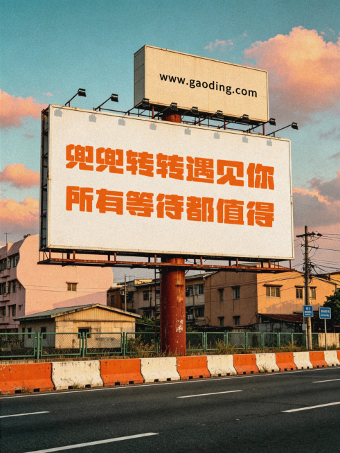 激励正能量语录分享爆款吸睛路牌大字实景风小红书封面预览效果