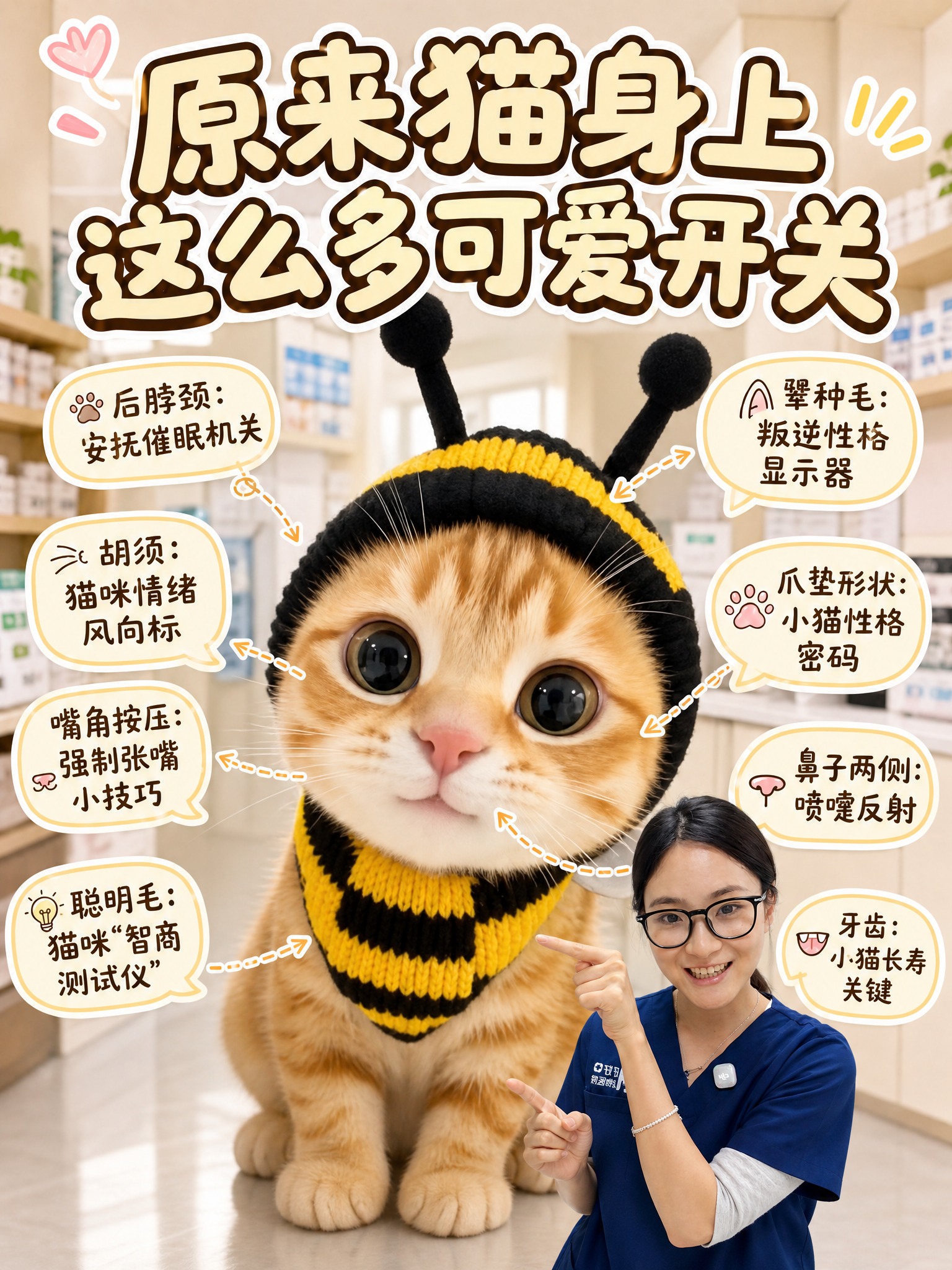 小红书种草风格海报，竖版3:4比例，参考图1的版式骨架与可爱手… - 图片创意预览