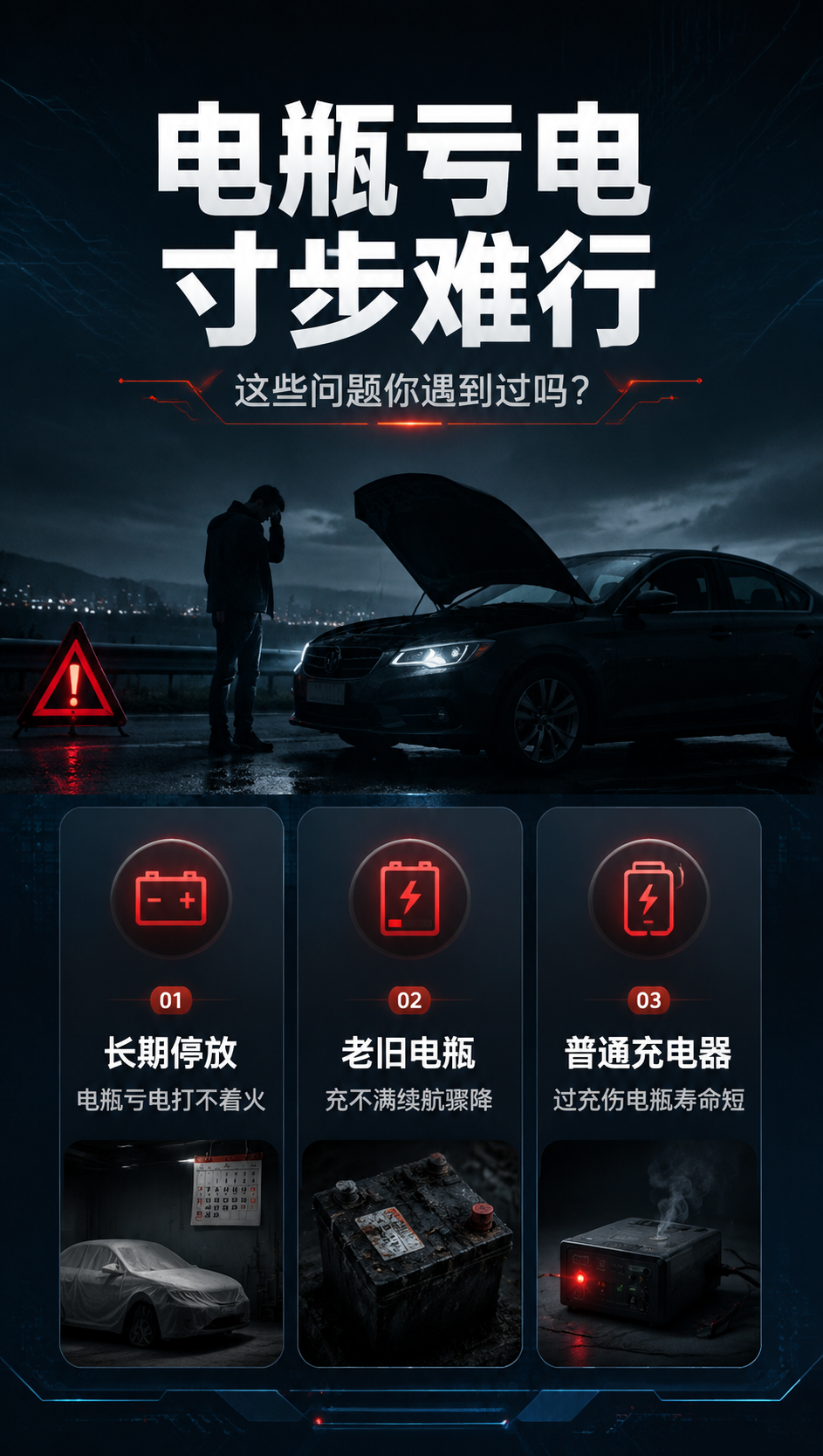 [商品] 本页为痛点页，不使用产品实物图。 [画面] 第2张·… - 图片创意预览