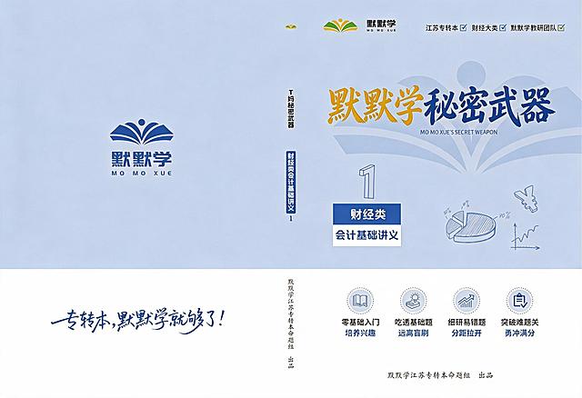 基于参考图进行修改，保持原背景、布局、所有其他元素和颜色完全不变，仅修改以下文字内容：1. 中间大字标题“T妈秘密武器”改为“默默学秘密武器”，字体为国风毛笔书法字体（毛笔粗行楷/江湖书法标题体），其中“默默学”三个字为原“T妈”的金黄色，“秘密武器”四个字为原“秘密武器”的蓝色，字体清晰不失真；2. 标题下方英文“T MA'S SECRET WEAPON”改为“MO MO XUE'S SECRET WEAPON”，字体风格和颜色与原英文一致；3. 左侧竖排文字“T妈秘密武器”改为“默默学秘密武器”，字体风格颜色保持一致；4. 右上角“Terence老师”改为“默默学教研团队”，字体风格颜色保持一致。其余所有元素（logo、图标、文字、背景图案、版式、颜色）完全保留，不得改动。