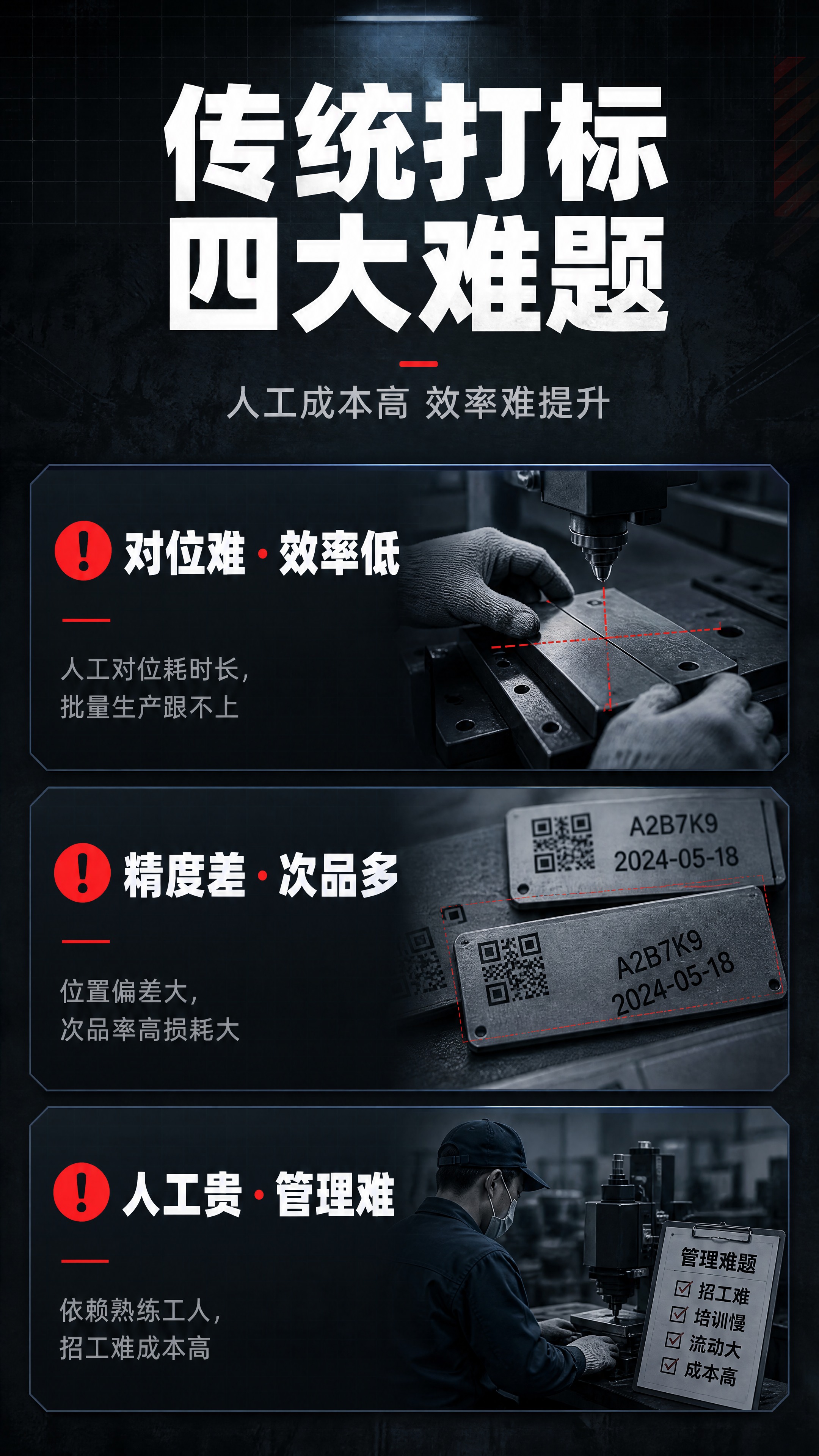 [商品] 本页为痛点页，不使用产品图。 [画面] 目标：直击传… - 图片创意预览