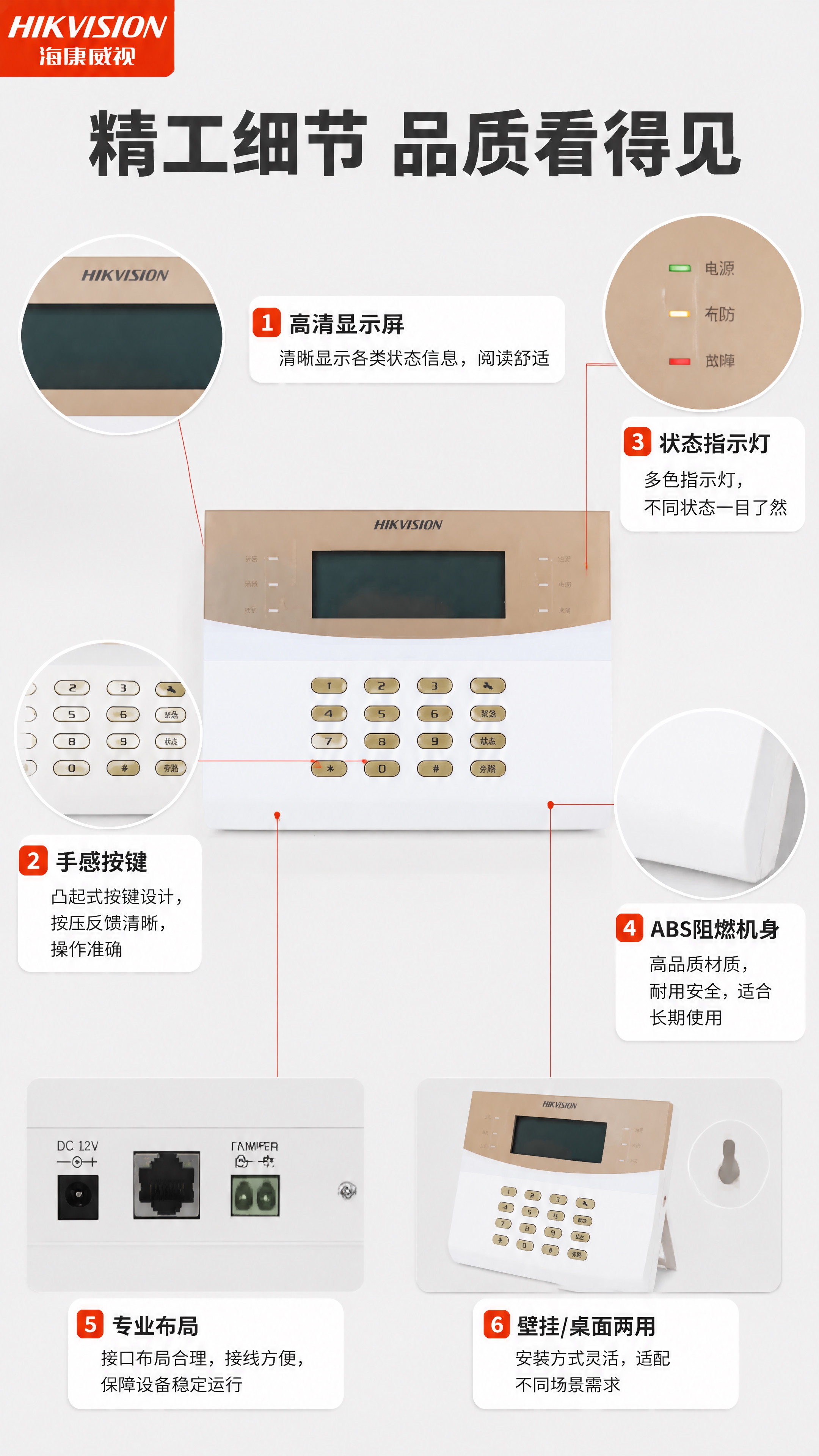 [商品] 使用【图1】DS-RA08-C/K2 网络报警一体机… - 图片创意预览