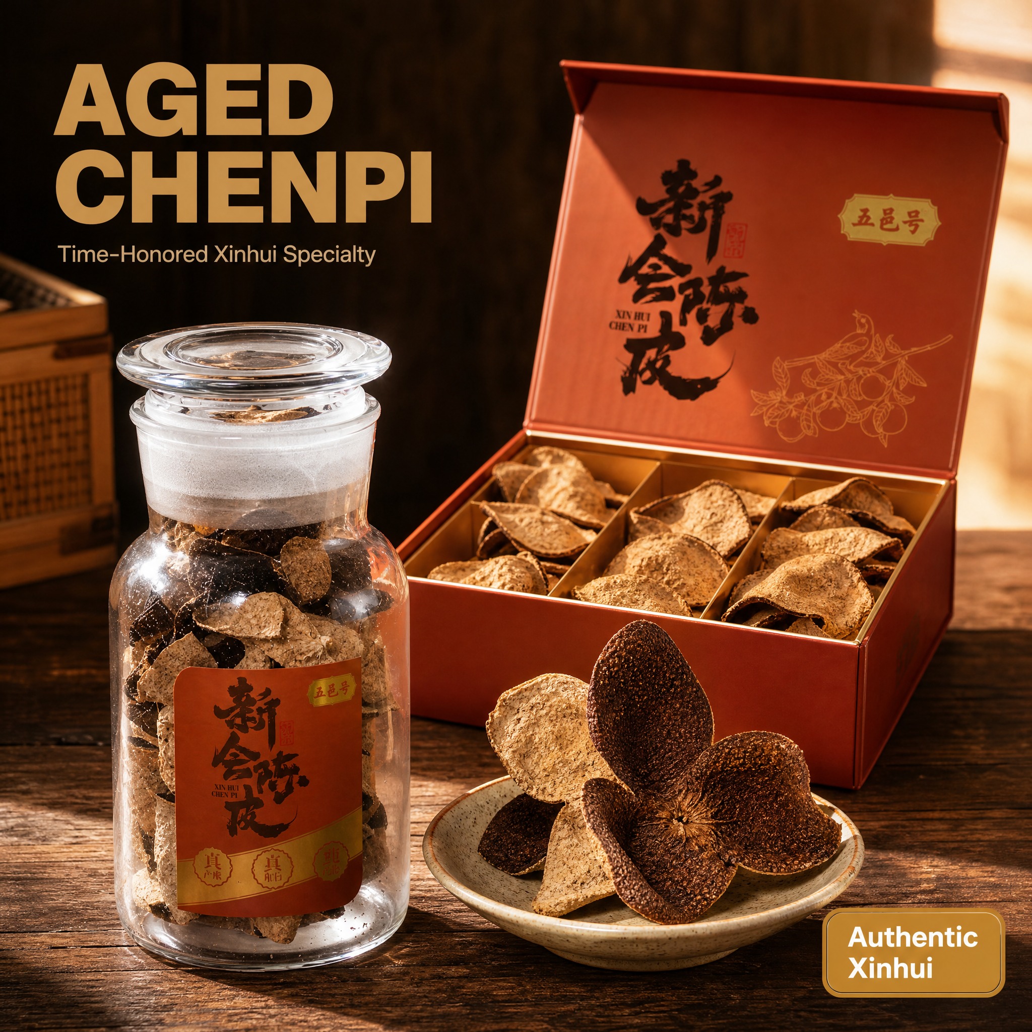 [主图-2 卖点图] 主题：Aged Chenpi - Tim… - 图片创意预览