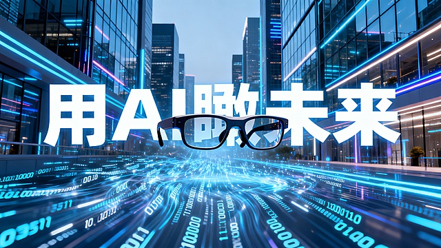 内容是“用AI瞰未来”
