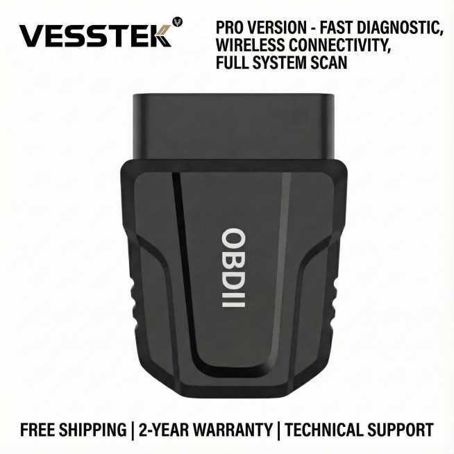 下方文字：排列英文卖点，字体简洁清晰
FREE SHIPPING | 2-YEAR WARRANTY | TECHNICAL SUPPORT预览效果