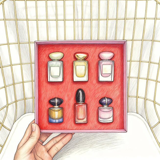 去除所有商标英文和字符，彩色素描风格预览效果