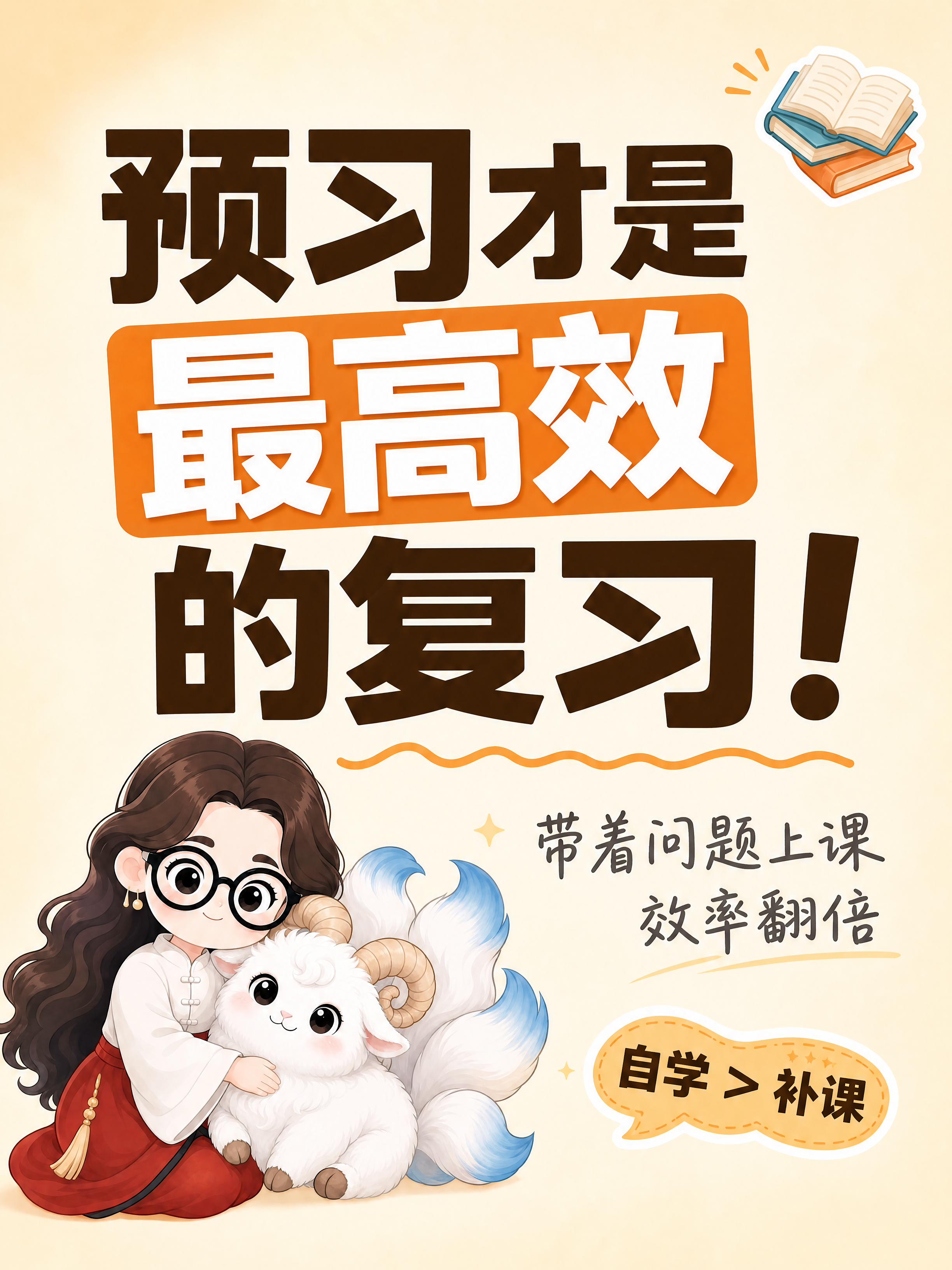小红书笔记大字封面，插图大字，ins清新教育风，版式精美，小红… - 图片创意预览