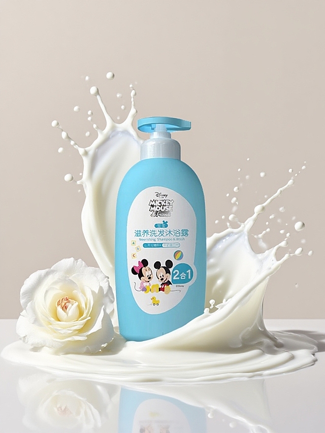 牛奶泼溅效果情景