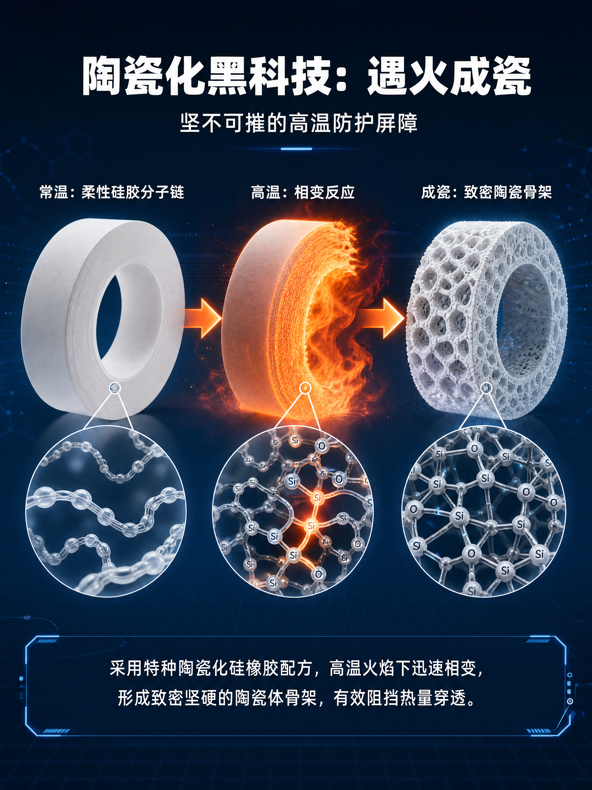[商品] 使用【图2】白色硅胶胶带截面作为材料微观示意的参照基… - 图片创意预览