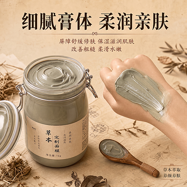 把膏体的颜色换成香蕉灰色