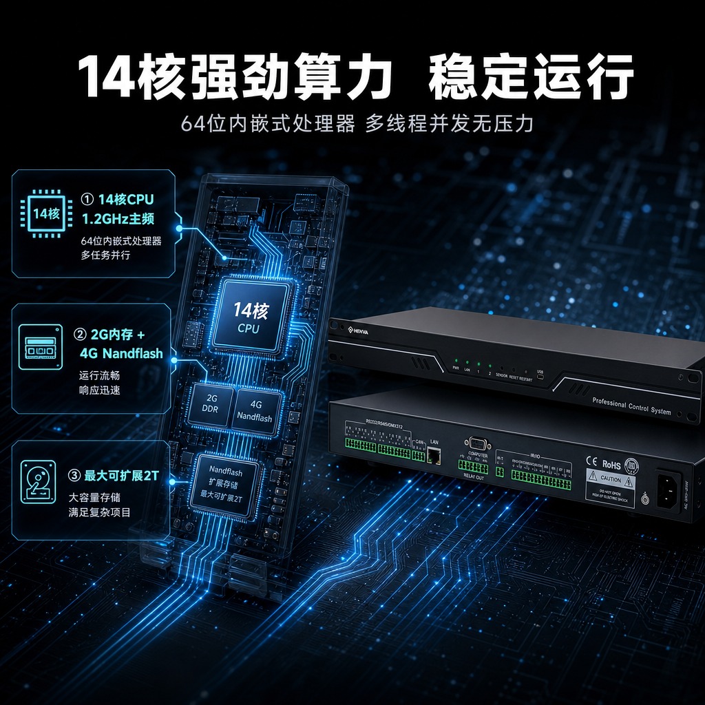 [商品] 使用【图1】HENVA HC-9900E集中控制主机… - 图片创意预览