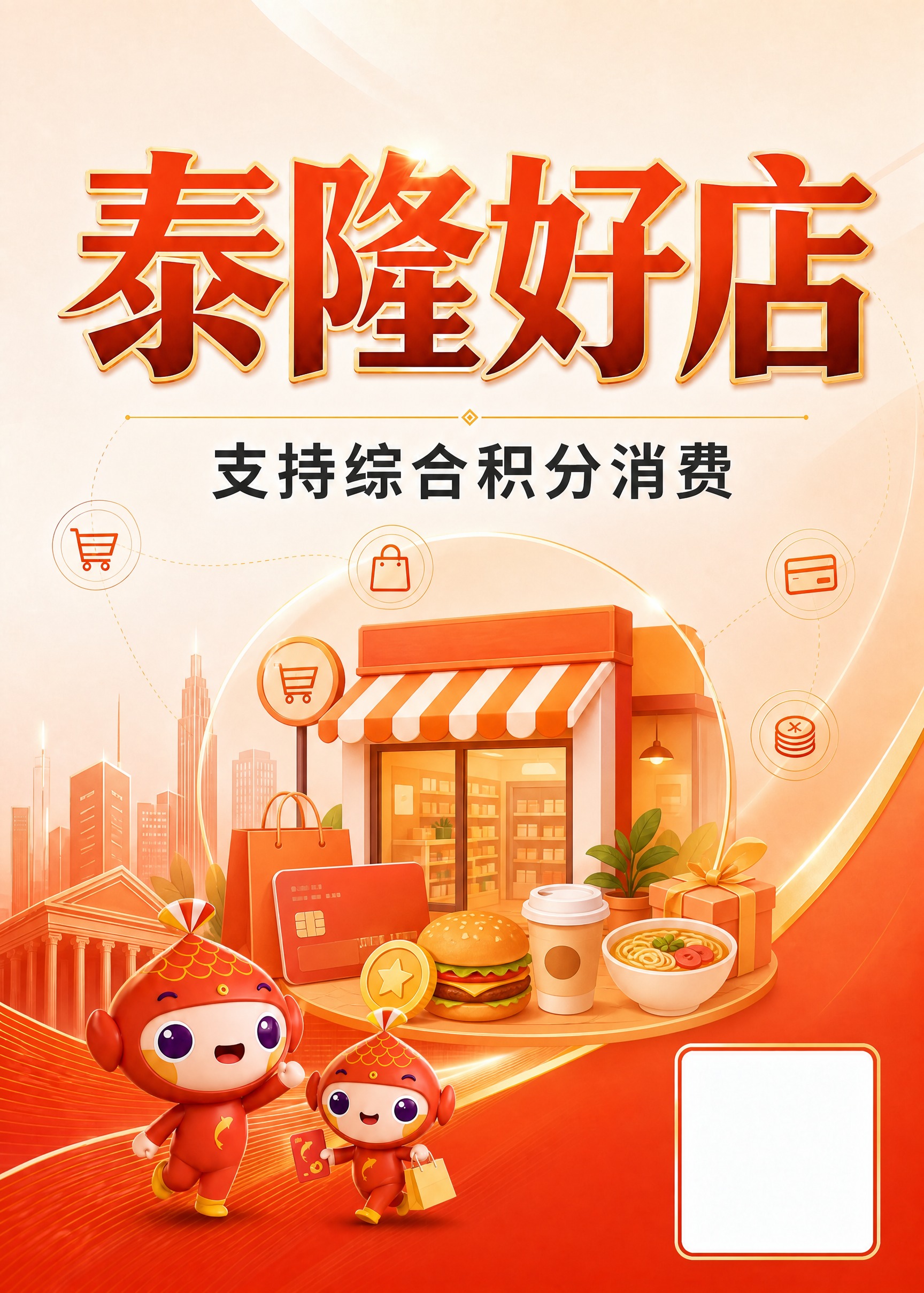 在现有海报基础上优化，保持橙红色系和整体版式不变，在画面中增加… - 图片创意预览