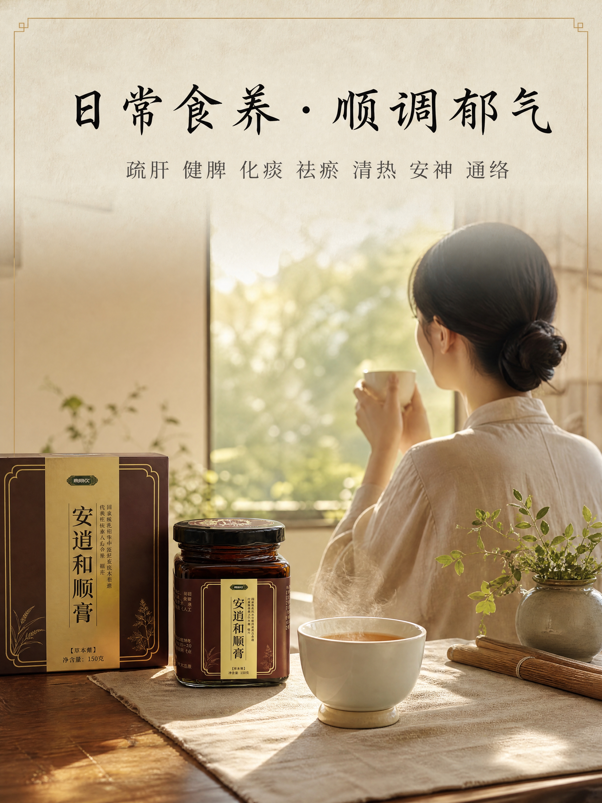 【商品】使用【图6】礼盒与玻璃罐组合为产品外观与配色参照：保持… - 图片创意预览