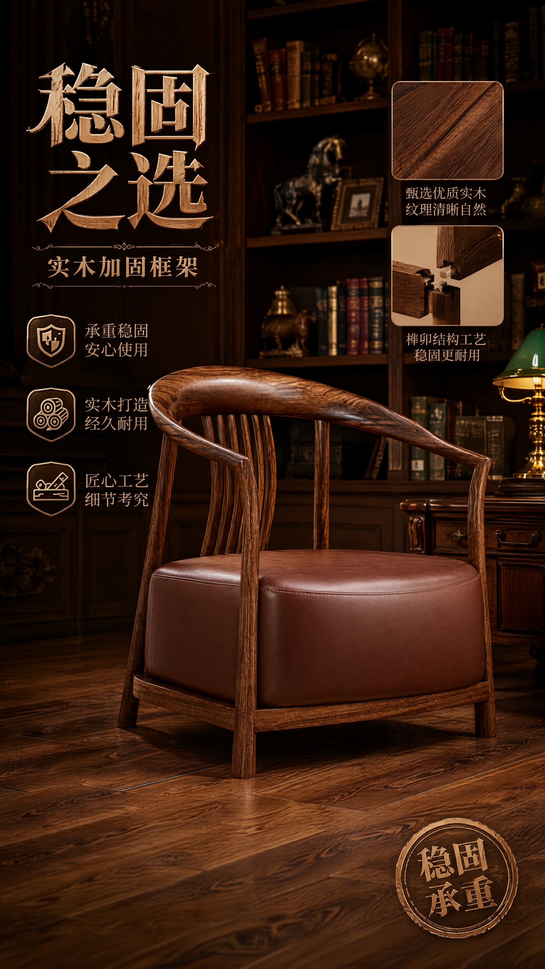 [第5张] 详情页结构工艺-实木加固框架承重稳固。本张使用【图… - 图片创意预览