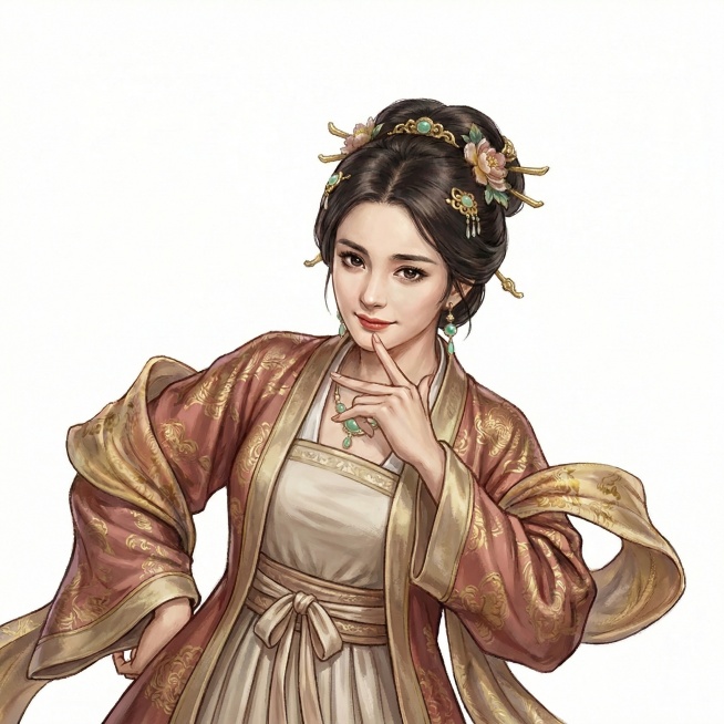 人物的发型变成双马尾预览效果