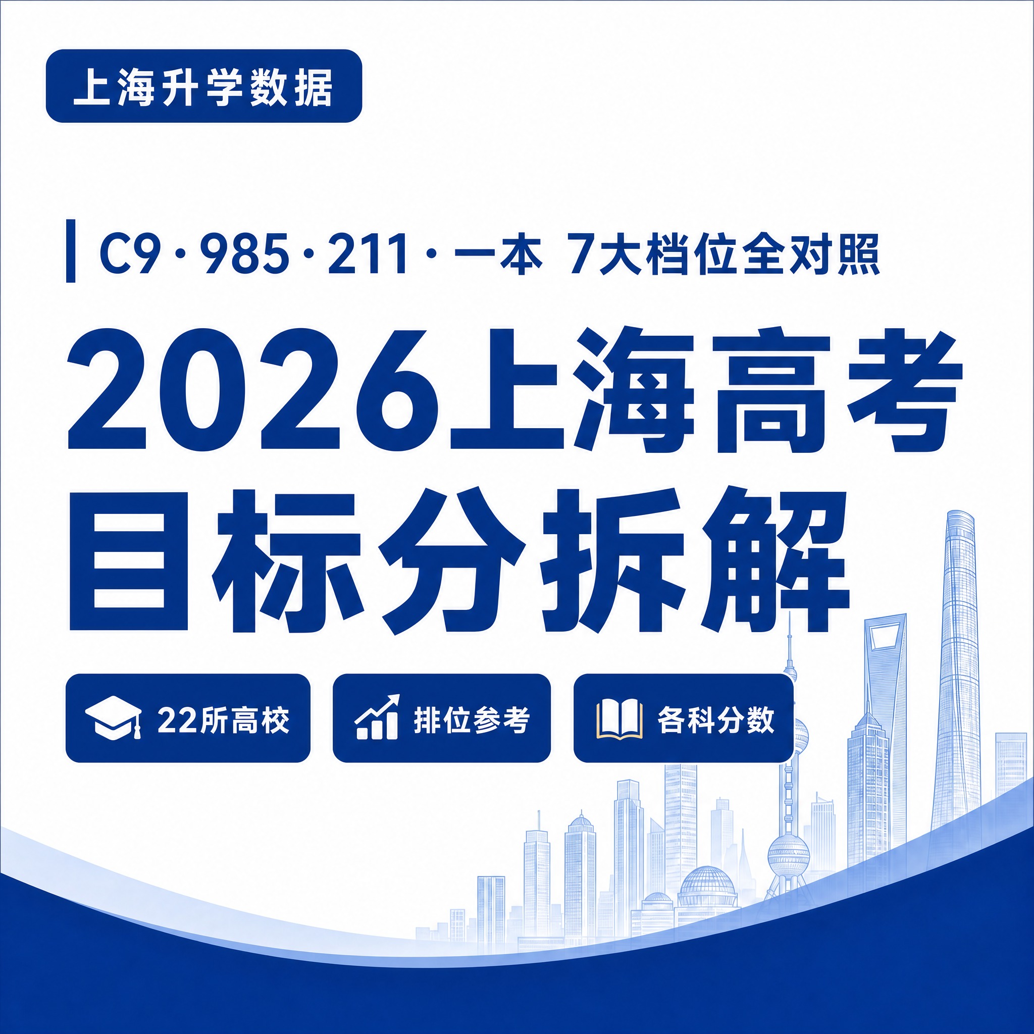 参考图版式复刻，保留深蓝商务风格、上海城市天际线装饰元素、左上… - 图片创意预览