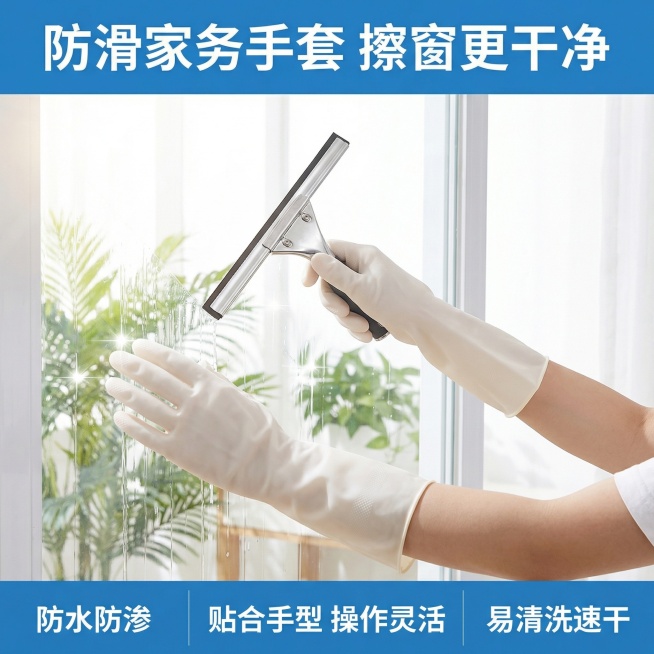 我的产品是家务手套，帮我做10张拼多多主图家务多场景预览效果