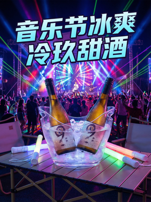 生成泠玖甜酒在夏天冰镇饮用电商主图10张。预览效果