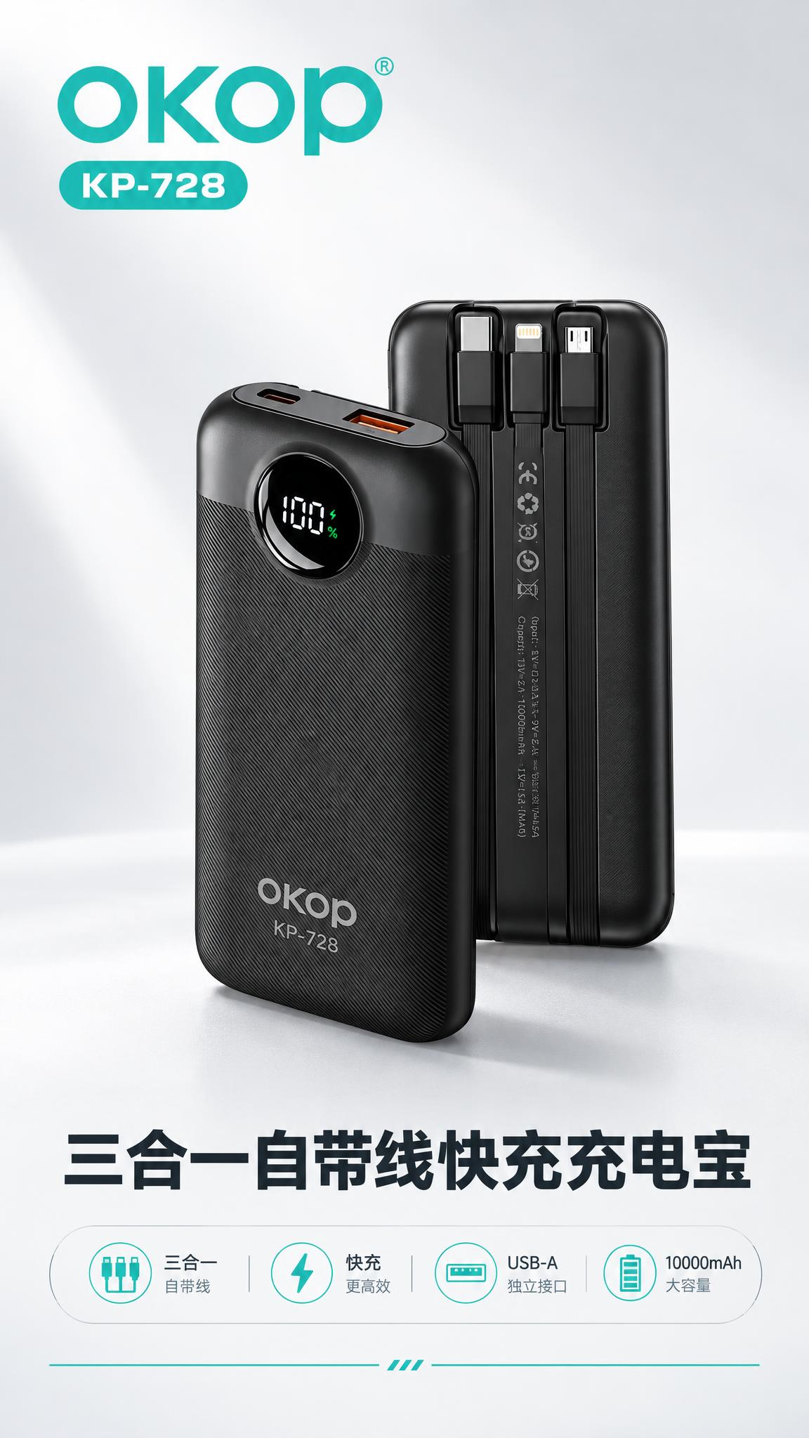 [主图-1] 商品识别首图：OKOP KP-728 三合一自带… - 图片创意预览