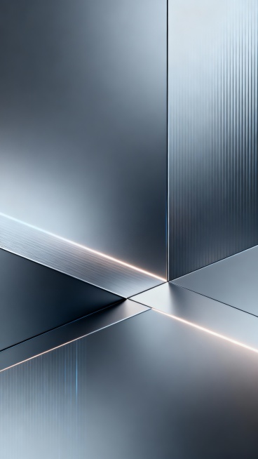 Post-tech abstract background, futuristic materials with soft metallic texture, subtle light reflect预览效果