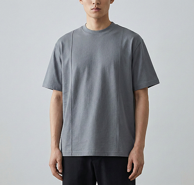中国男模特穿上衣服，展示全半身带手，背景干净