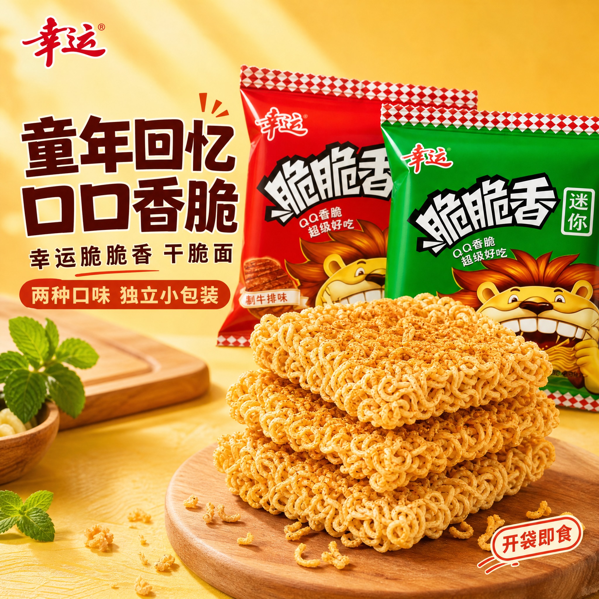 [主图-1] 首图点击率 幸运脆脆香干脆面 食欲诱惑 [统一基… - 图片创意预览