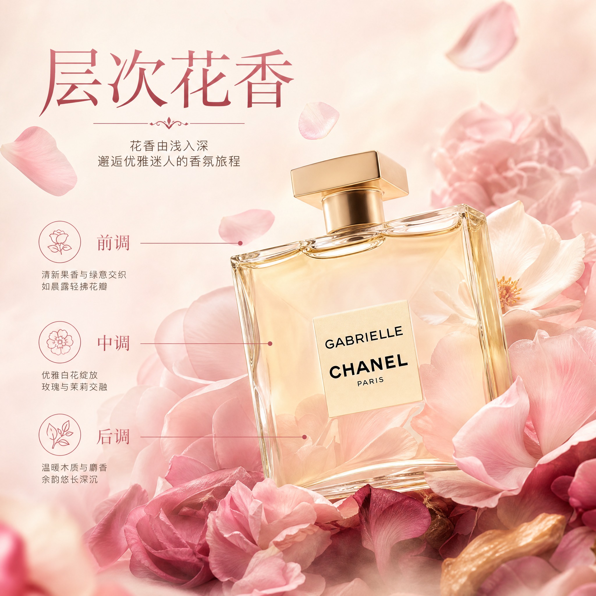 [主图-3] 香调层次可视化 展示花香由浅入深的层次演进 [统… - 图片创意预览