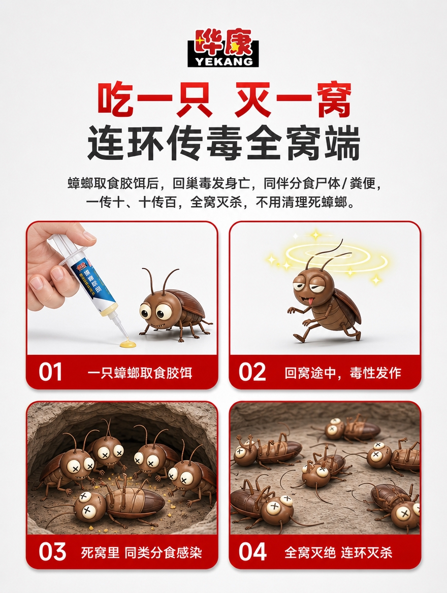 [商品] 使用【图2】蓝色5克杀蟑胶饵针管产品；保留蓝色针管外… - 图片创意预览