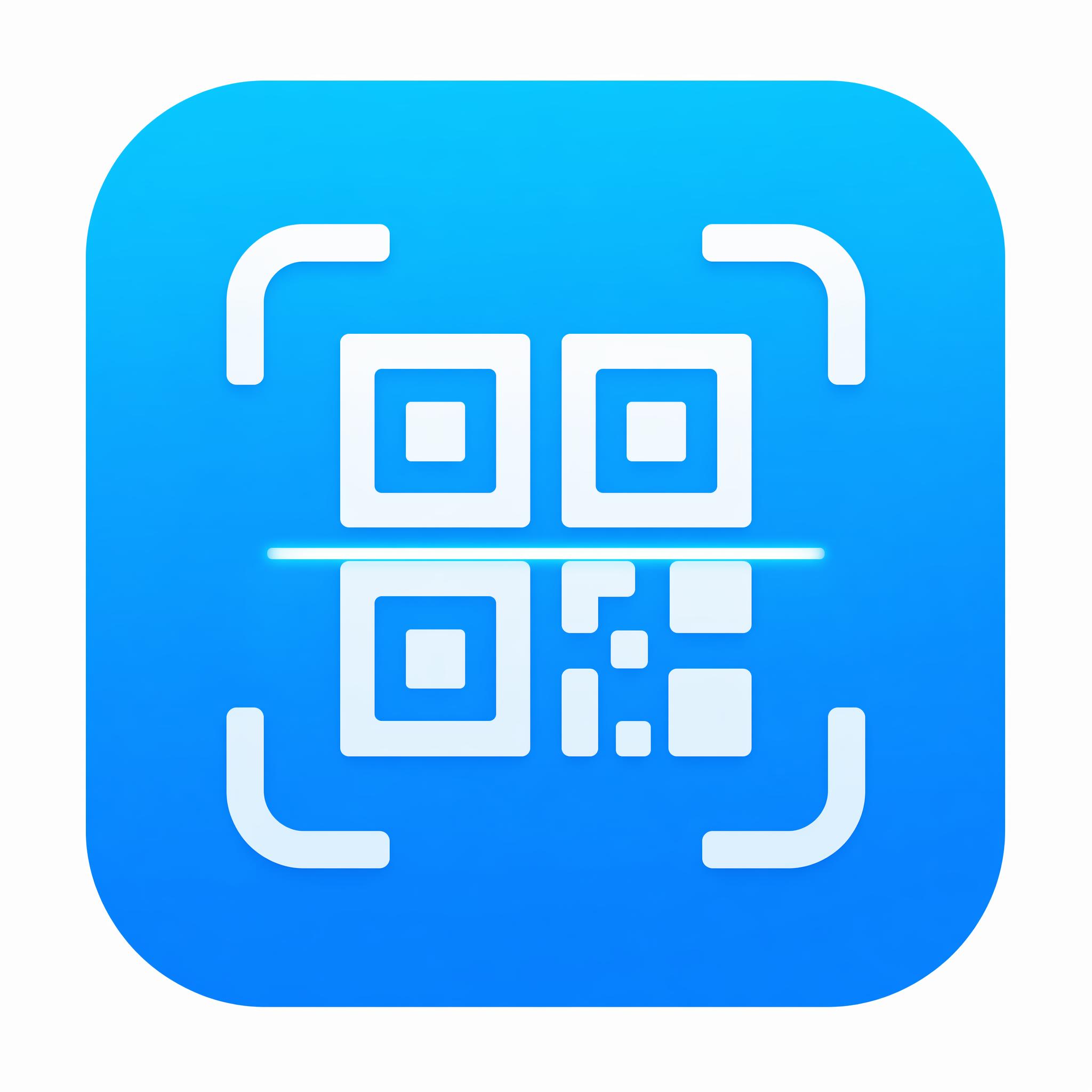 重新设计PDA扫码APP logo，采用扫描框加二维码几何组合… - 图片创意预览