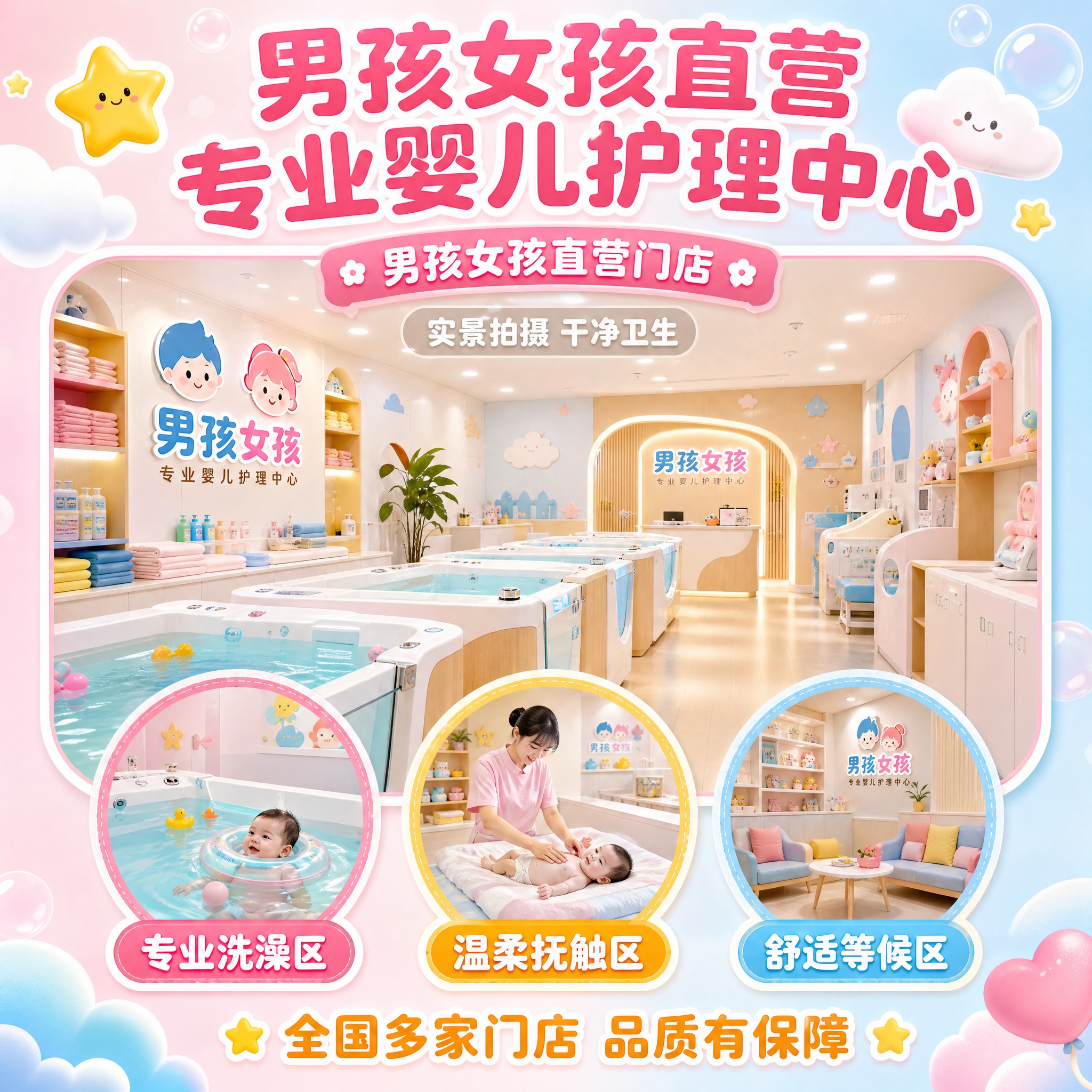 [主图-7] 门店环境与专业背书建立信任。核心任务：展示男孩女… - 图片创意预览