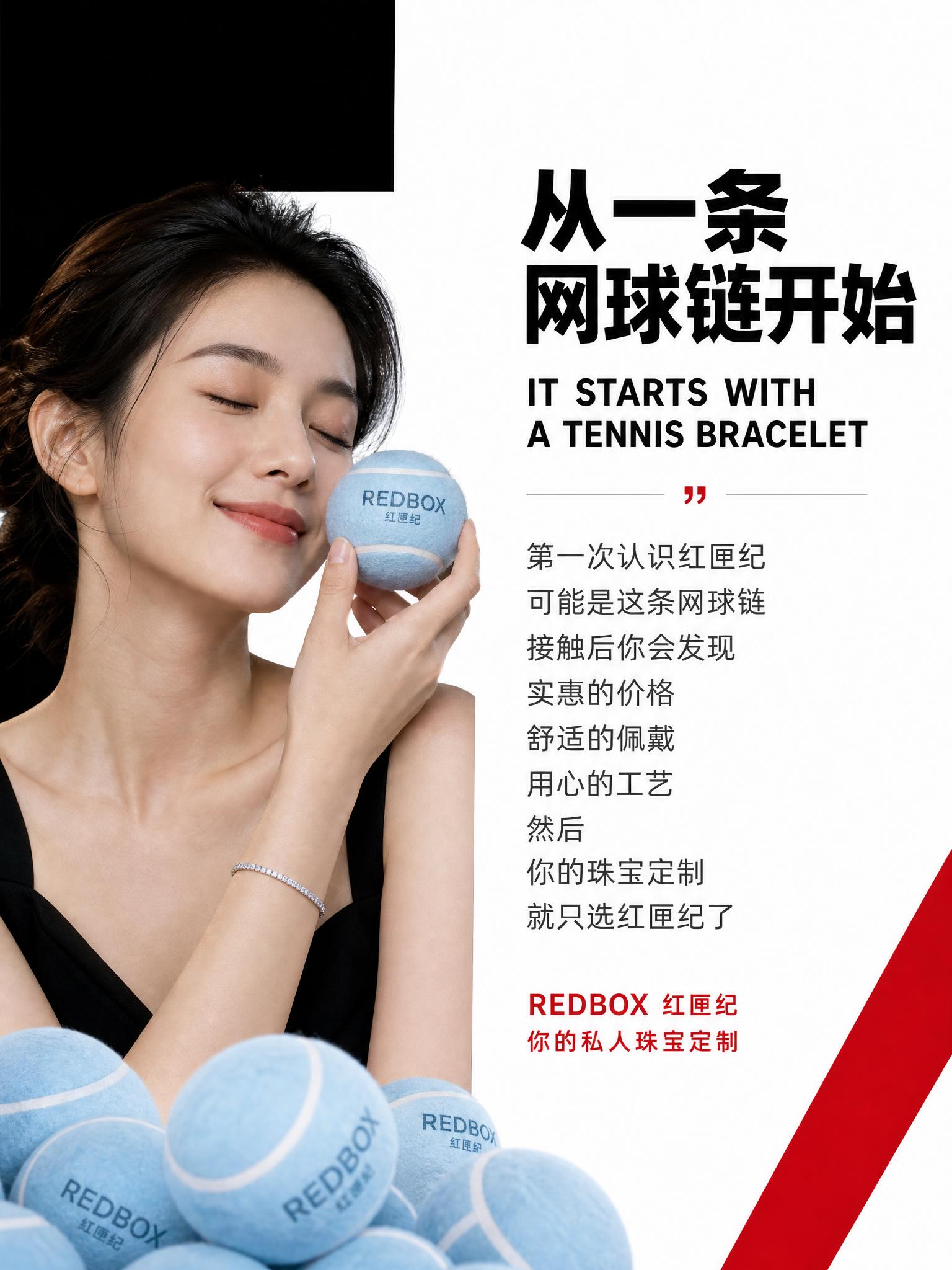 [商品] 使用新的产品图18K培育钻网球手链；核心修正：细款单… - 图片创意预览