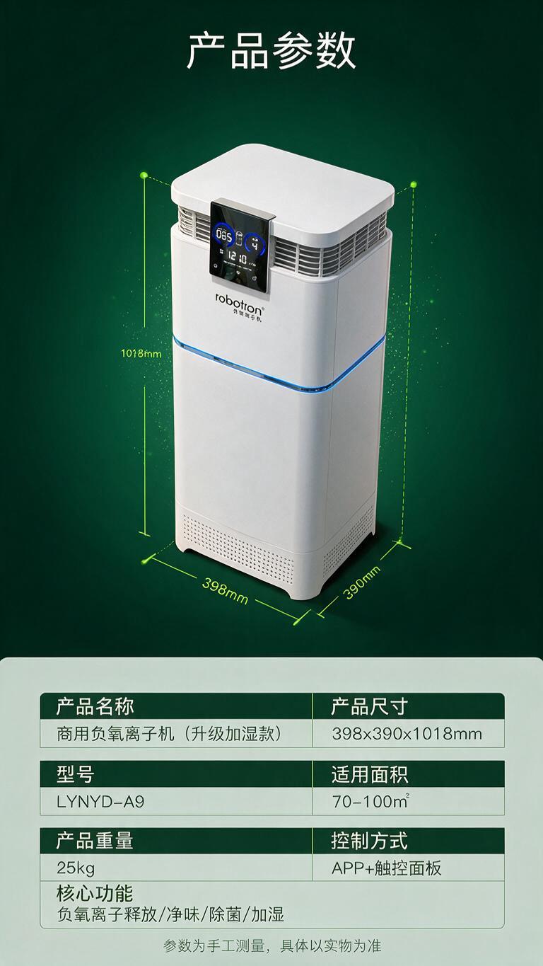 [商品] 使用【图1】robotron白色立式负氧离子空气净化… - 图片创意预览