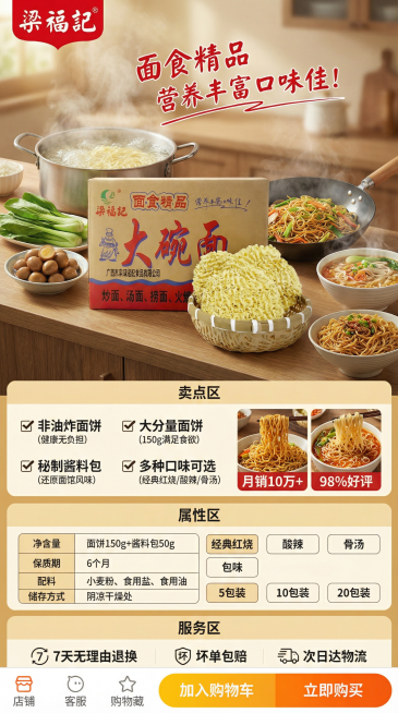 生成电商商品详情页预览效果
