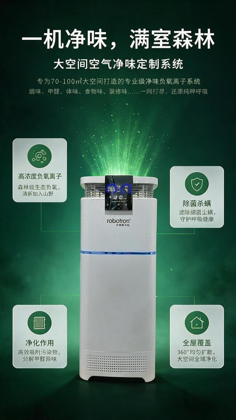 [商品] 使用【图1】robotron白色立式负氧离子空气净化… - 图片创意预览