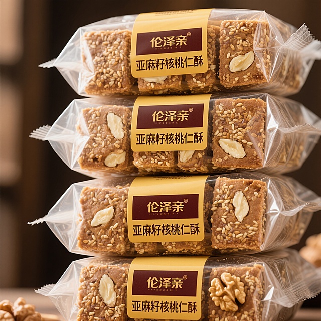 亚麻籽核桃仁酥