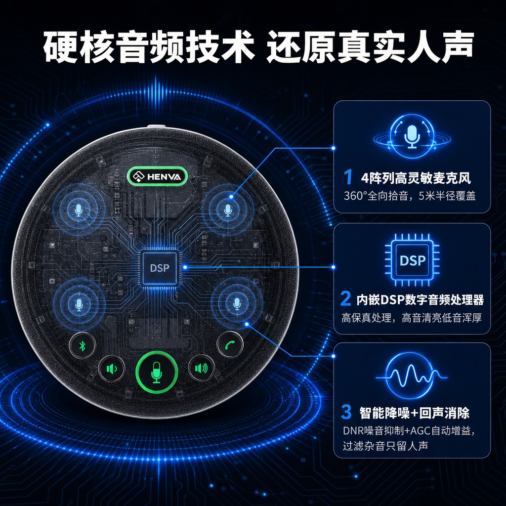 [商品] 使用【图1】HENVA拾音器HW-M3B；保留圆形黑… - 图片创意预览