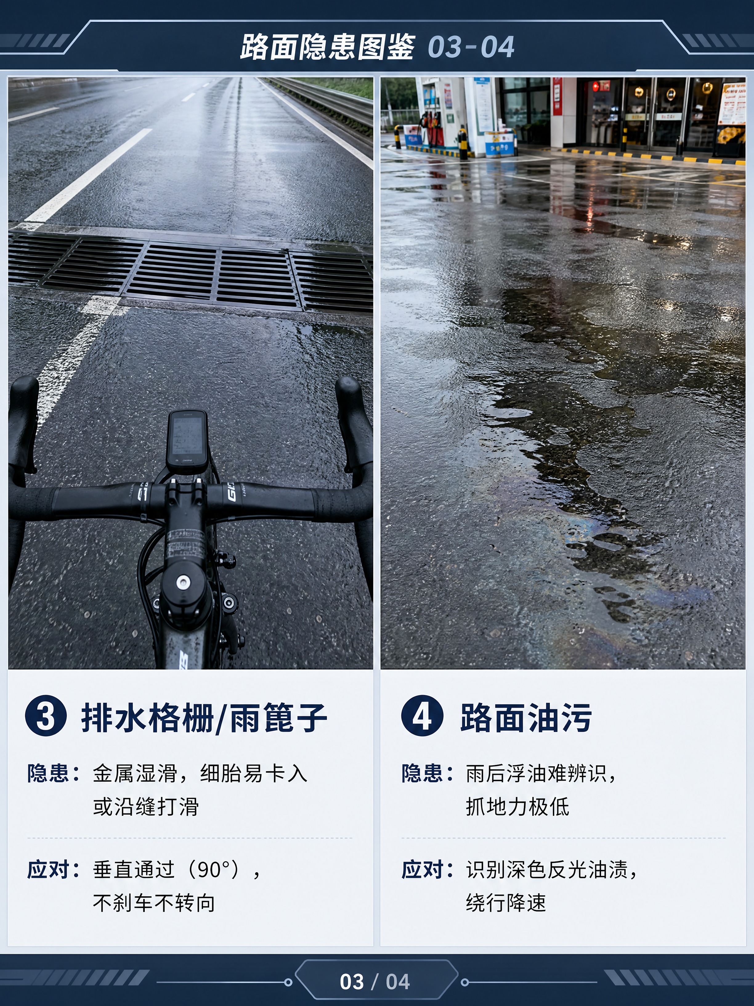 小红书内页图文，左右分栏布局，冷色调统一风格，专业稳重，版式精… - 图片创意预览