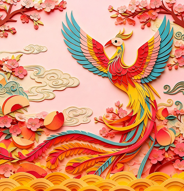 在国风一些 对比度在强烈一些