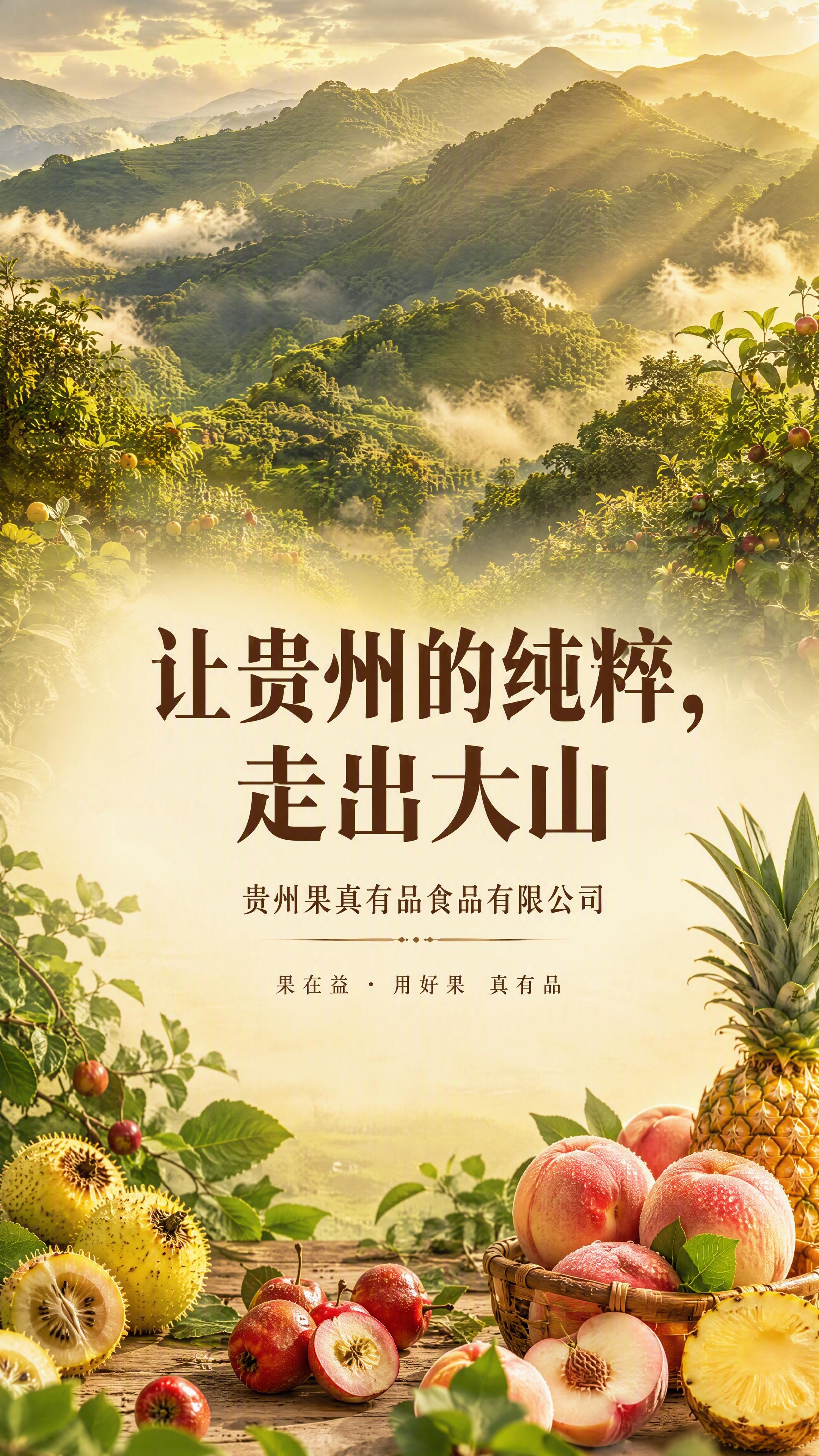 [第1张] 品牌简介详情页头图 — 贵州果真有品食品有限公司主… - 图片创意预览