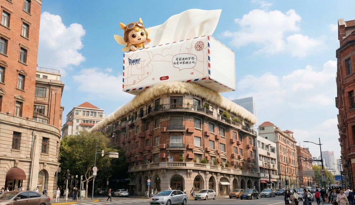 笨精灵的包装颜色不变，跟图二是一样的预览效果