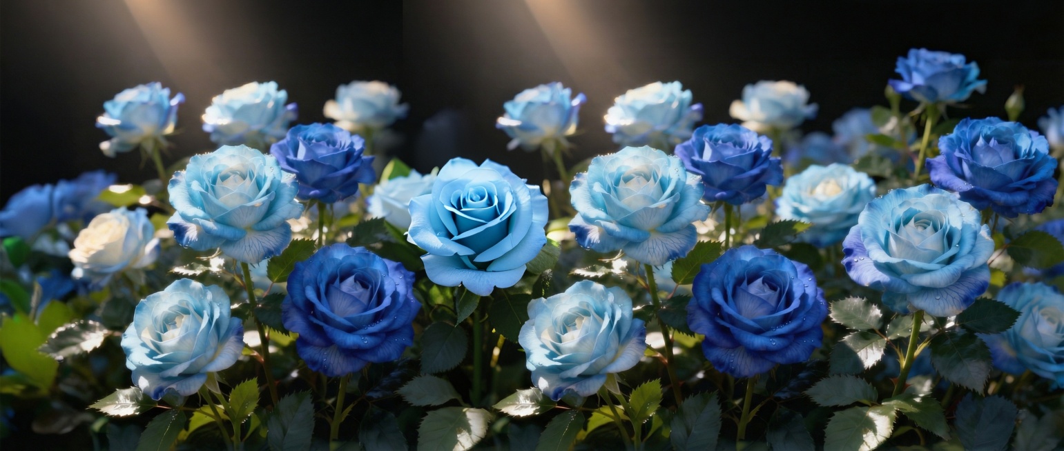 这个地方再加2-3朵大小不一样的玫瑰花，使整体看起来更协调预览效果