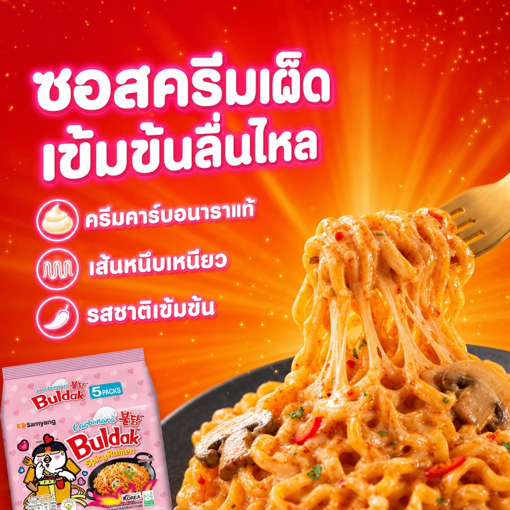 [商品] 使用【图1】Samyang Buldak Carbo… - 图片创意预览