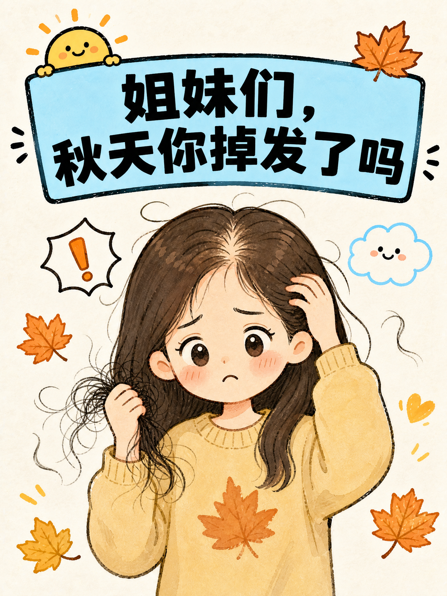 参考图的手绘卡通插画风格、米白纸质纹理背景、配色体系和装饰语言… - 图片创意预览