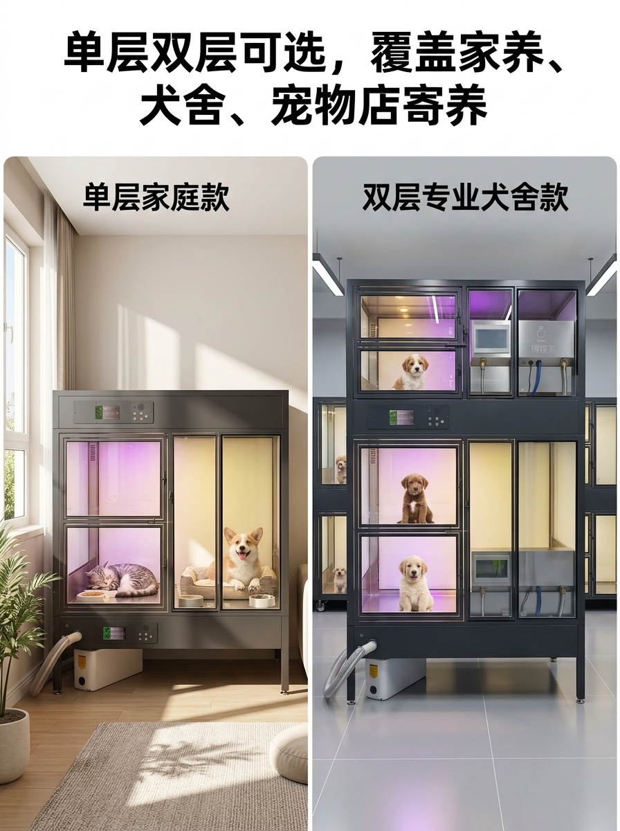 电商详情页规格模块图，3:4 竖版，单层与双层款选择展示。顶部… - 图片创意预览