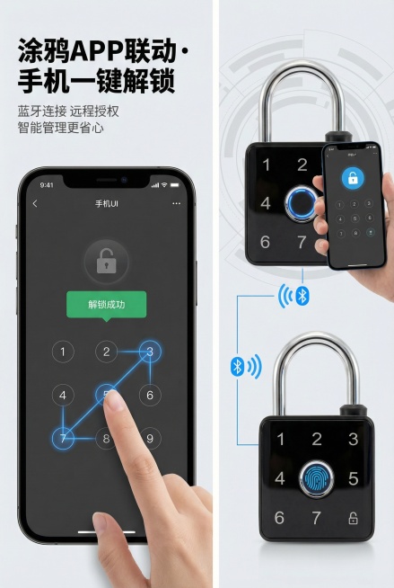 2:3竖屏，电商详情图，杂志风创意排版，智能联动功能可视化设计，整体科技风格与其他屏统一无割裂感。严格还原上传的产品图，包括包装设计、颜色、LOGO位置、文字内容、图案元素等所有细节；产品外观必须与参预览效果