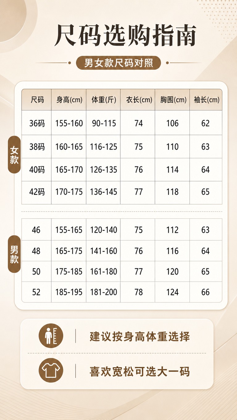 [商品] 使用【图10】尺码表参考图；商品处理：保留尺码表的表… - 图片创意预览