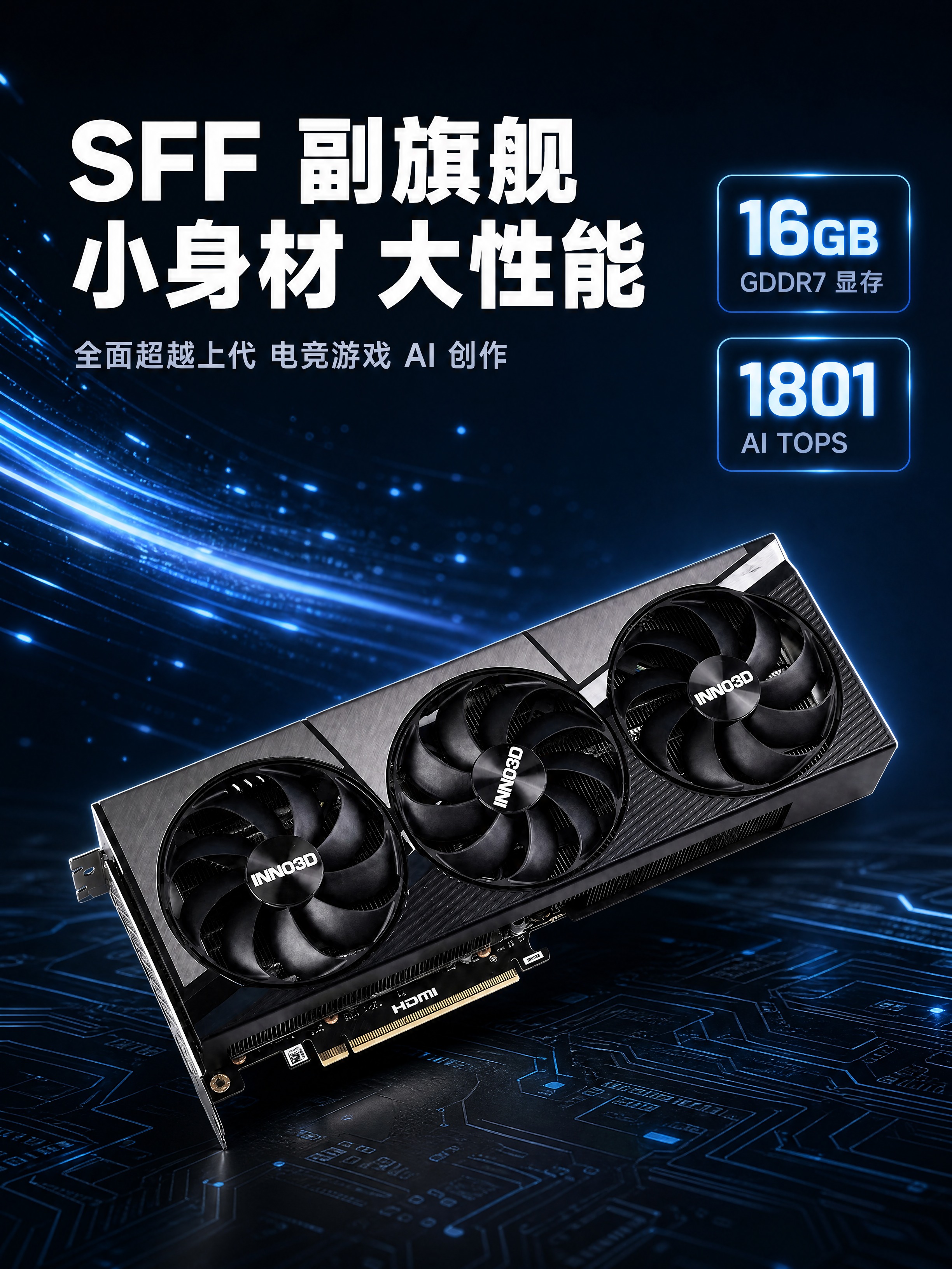 [商品] 使用【图1】INNO3D 三风扇电竞显卡；保留三风扇… - 图片创意预览