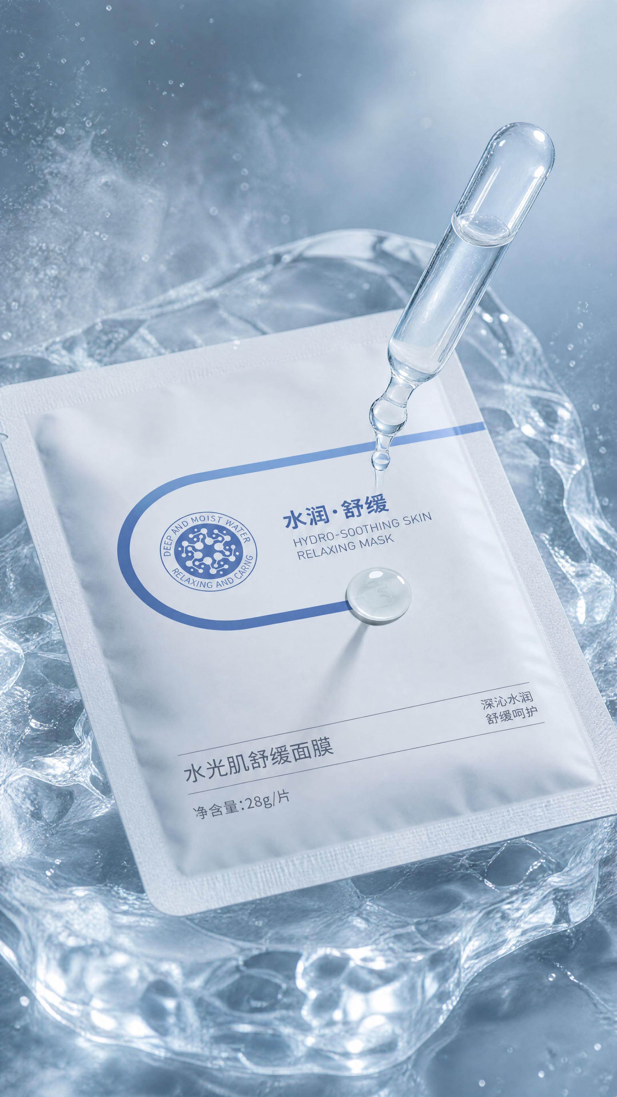 面膜，严格参照上传产品图，完整保留所有可见组件、部件、轮廓形状… - 图片创意预览