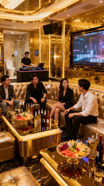 生成50张商务KTV照片预览效果